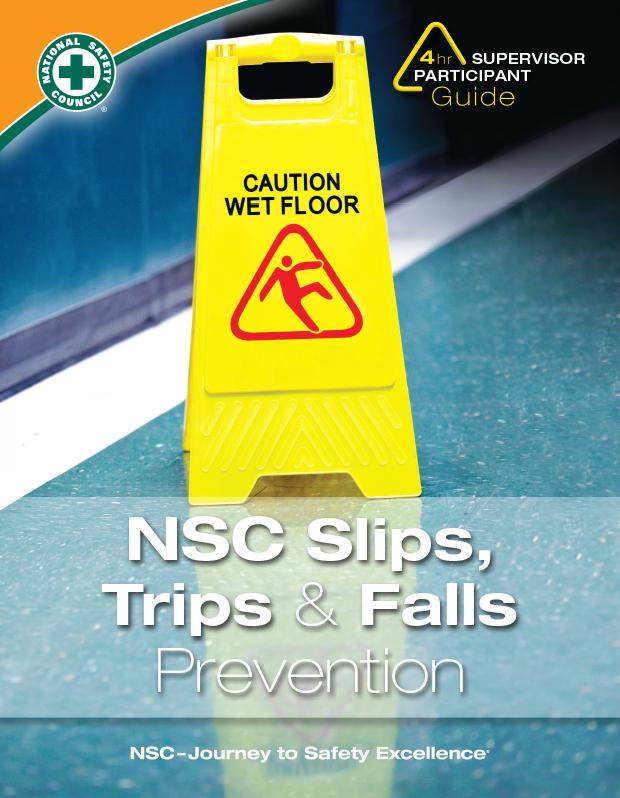 Slips, Trips &  Fall Prevention Supervisor Edition Participant Kit 4 hr. - 10 pack product image