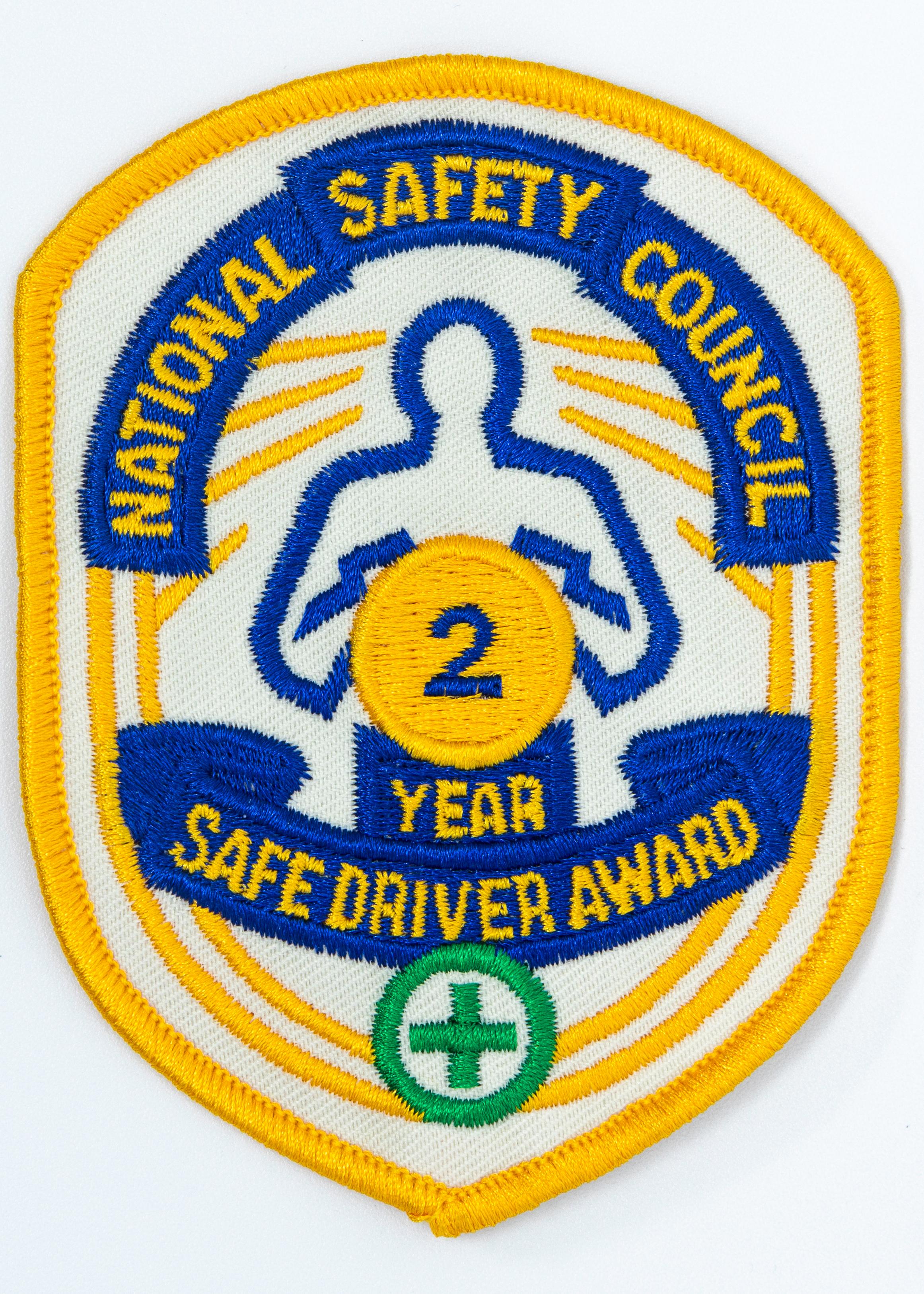 Safe Driver Award Arm Patch 2 Yr product image