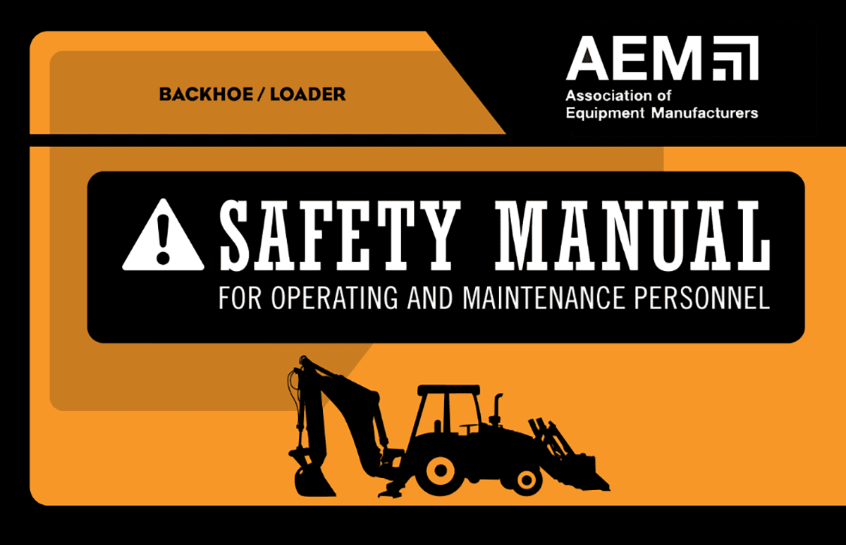 Backhoe Loader Safety Manual product image