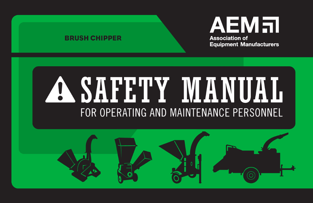 Brush Chipper Safety Manual product image