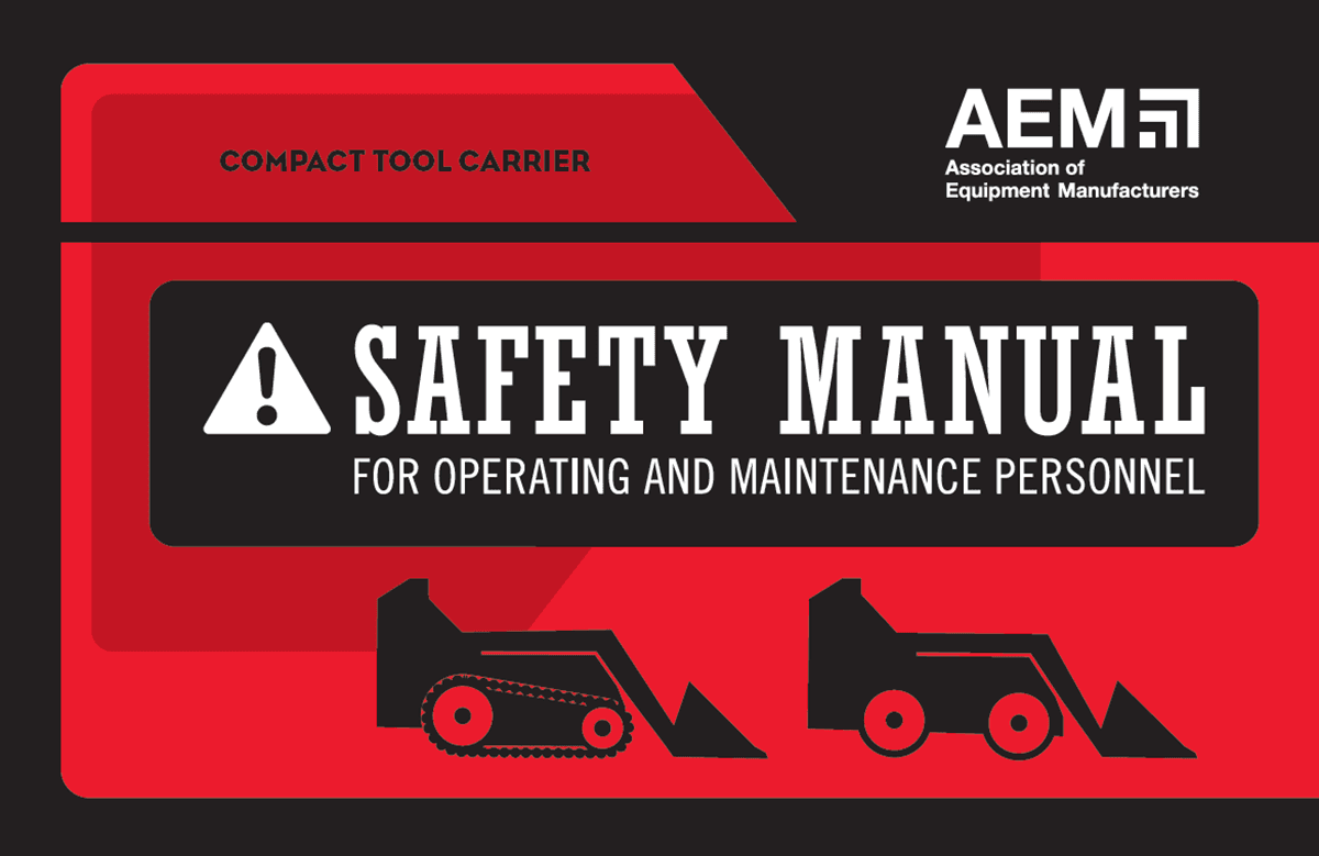 Compact Tool Carrier Safety Manual product image