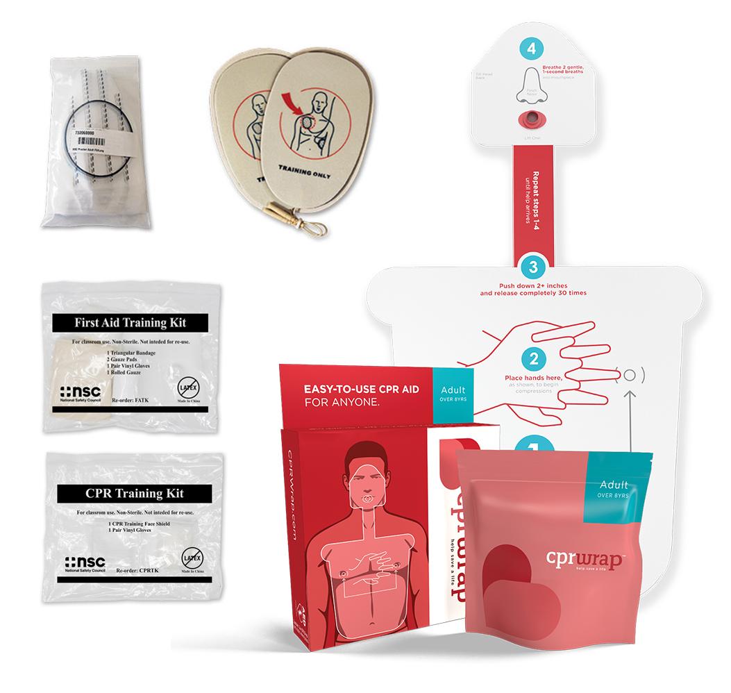 First Aid, CPR & AED Training Supplies Refill for Prestan product image