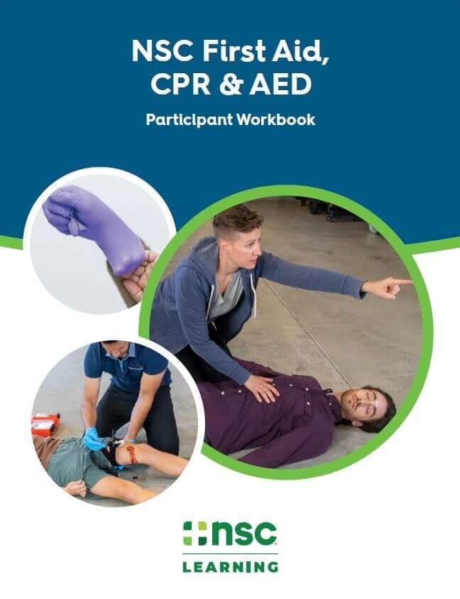 NSC First Aid, CPR, & AED Participant Workbook product image