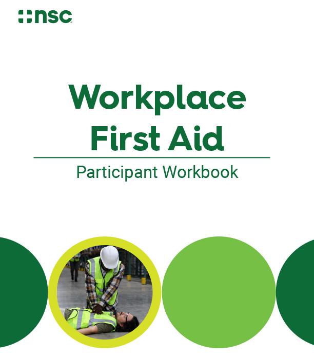 First Aid Workplace Participant Workbook 9th Edition product image
