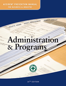 E-Book: Accident Prevention Manual - Administration & Programs 14th Edition product image