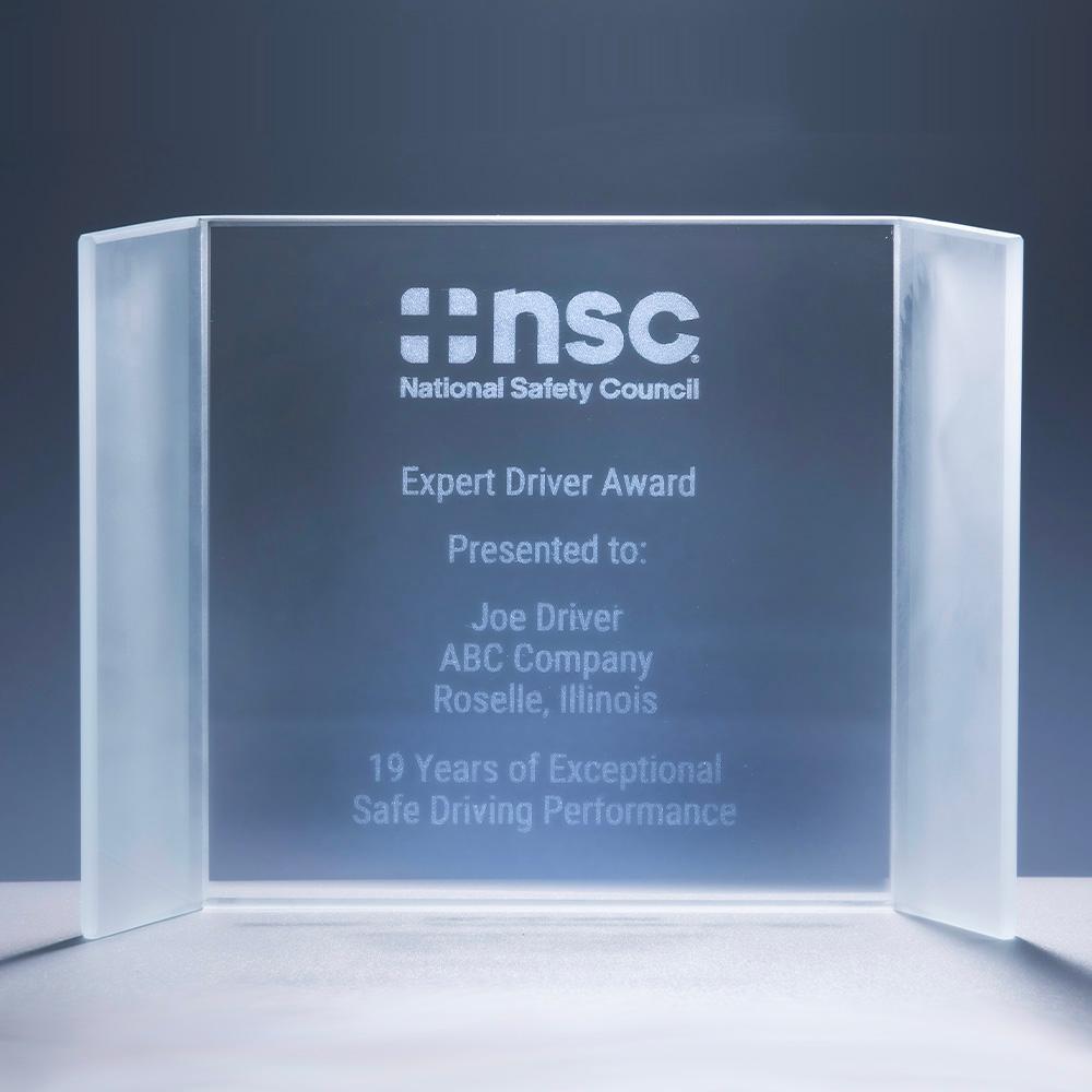 View details for Expert Driver Crystal Award